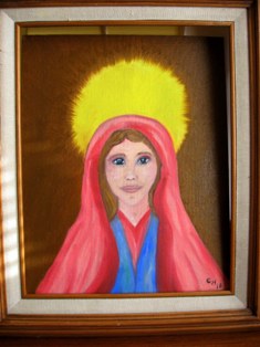 Mary Original Oil Painting