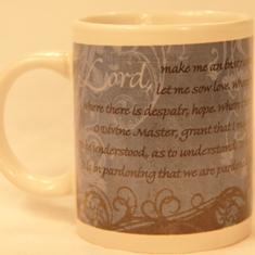 St. Francis Prayer Mug