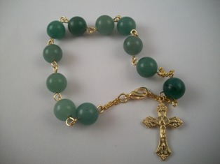 Aventurine Rosary Bracelet