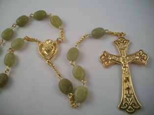 Korean Jade Rosary